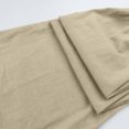 thumbnail image 7 of CONZONE Toddler Boys Linen Pants Straight Leg Casual School Pants for Boys Drawstring Fall Trousers with Pockets, 7 of 7