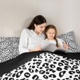 thumbnail image 5 of Homewish Teens Female Men Women Leopard Print Bedding Comforter Set 2pcs,Jungle Animal Twin Comforter Sets Microfiber,Woodland Wildlife Print Breathable Bedding Set,Lightweight Room Decor, 5 of 8