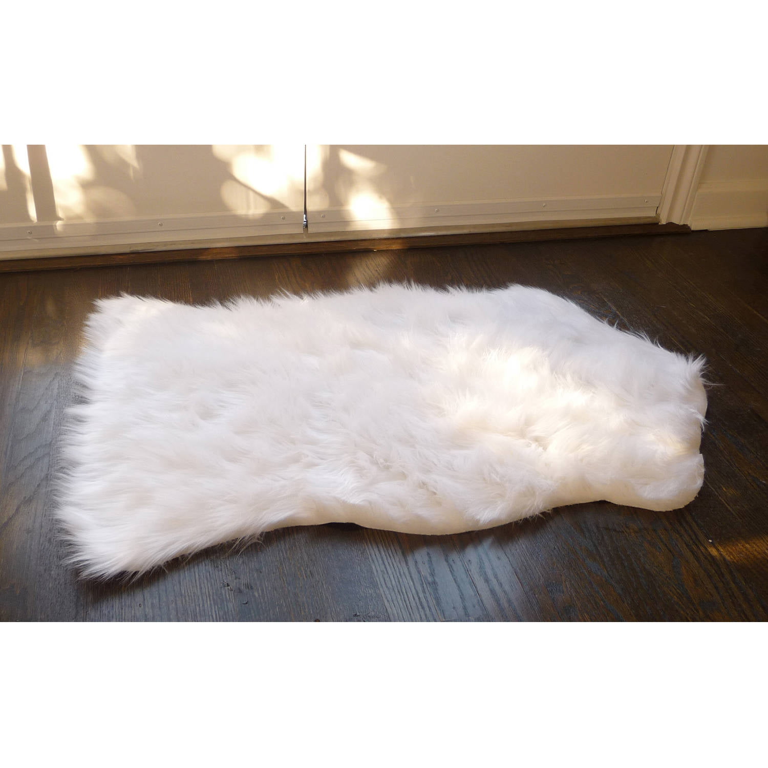 Home Dynamix Silky Sheepskin Faux Fur Area Rug