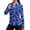Colorful Geometry, variant on Pinspark Women's UPF 50+ Sun Shirts Long Sleeve Workout Tops Lightweight V Neck Hiking Running Fishing Golf Shirt for Summer
