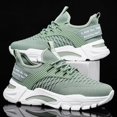 thumbnail image 2 of Zapatos de hombre, zapatos casuales, zapatillas de deporte para hombre, zapatos tejidos con mosca, ropa informal, 2 of 6