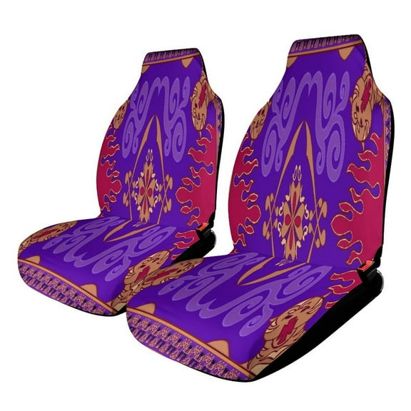Aladdin Car Seat Cover Set Auto Front Bucket Cushion Protect Accessories 2 Piece