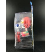 Sonic The Hedgehog 4-Inch Action Figure Modern Knuckles with Blue Checkpoint