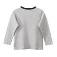 thumbnail image 4 of Esaierr Toddler Boys Cotton Dinosaur T Shirt for Kids Long Sleeve T Shirt Autumn Winter Clothes for Baby 1-8 Years, 4 of 5