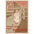 thumbnail image 2 of Frank Berkeley Smith 18x24 Gold Ornate Framed and Double Matted Museum Art Print Titled - Wv, Her Book by William Canton (ca. 1890-1920), 2 of 4