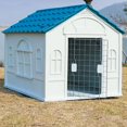 thumbnail image 3 of Kennell Modular Dog House Villa Cage Fence Indoor Dog House Wood Outdoor Pet Accessories Casa Para Perros Pet Supplies YN50DH ShopWise Round, 3 of 19
