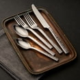 thumbnail image 2 of Oneida B327KSSF 10" Steak Knife with 18/0 Stainless Grade, Chef's Table Hammeredâ„¢ Pattern, 2 of 2