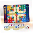 thumbnail image 2 of OUNONA 1 Set Parent Child Interaction Toy Chess Game Rug Assorted Color Family Travel, 2 of 8