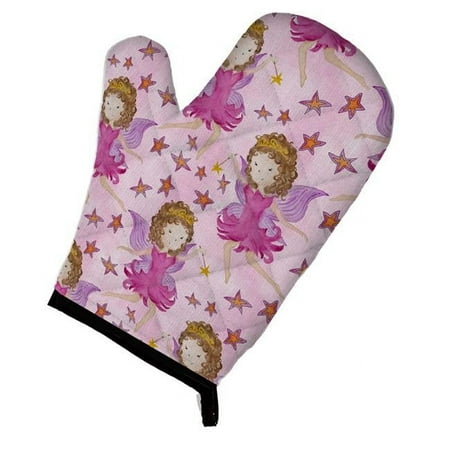 

Watercolor Fairy Princess on Pink Oven Mitt - Pink