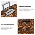 thumbnail image 3 of Fotbe Beautiful Ethnic African Women Funda Protectora para Equipaje, Antirrayones y Resistente a la Suciedad, Compatible con Maletas de 18 a 32 Pulgadas-Medium, 3 of 7