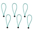 thumbnail image 1 of 6pcs/set 15cm/5.9 inch Strong Durable Ball Cords Travel Luggage Ties Rope Tent Accessories - Green, 1 of 8
