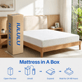 thumbnail image 5 of Full Mattress, 8 inch Memory Foam Mattress Bed in a box, with Green Tea Cool, Medium, Made in USA, 5 of 7