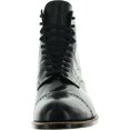 thumbnail image 5 of Stacy Adams Mens Madison Leather Cap Toe Boots Black 13 Extra Wide (E+, WW), 5 of 5