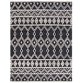 thumbnail image 2 of SAFAVIEH Abstract Torrey Geometric Wool Area Rug, Black/Ivory, 8' x 10', 2 of 11
