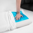 thumbnail image 2 of SensorPEDIC Gel Overlay Memory Foam Pillow, Standard, White, 2 of 10
