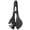 Black White, variant on BIMZUC Bicycle Saddle Waterproof Road Bike Cushion Breathable Hollow Cycling Racing Saddle, 11.22 inches / 28.5 cm, Black White