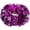 Magenta Silver, variant on GJX Cheerleading Pom Poms,Bright Vibrant Color Effect Cheer Pom Poms,Long-lasting Lightweight Material Comfortable Easy Grip Design Cheer Pom Balls,Gold Silver