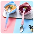 thumbnail image 6 of Blue Blue Fruit Double Headed Scraper Spoon Baby Food Tool 304 Stainless Steel Soft Tip For Infant Feeding Oral Safety 1 Count, 6 of 9