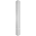 thumbnail image 3 of Ekena Millwork 10"W x 10'H Craftsman Classic Square Non-Tapered San Miguel Mission Style Fretwork Column w/ Standard Capital & Standard Base, 3 of 8