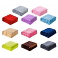 thumbnail image 4 of Manta polar RBCKVXZ - Manta extralarga - Gris oscuro - Manta ligera para cama, sofá, sillón, camping y viajes - Microfelpa - Manta ultrasuave y cálida (para sofá, silla o suelo, extralarga), 4 of 6