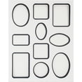 thumbnail image 1 of Callen Photo Mat 11"X14" Double W/Multiple Openings-White W/Black 23613, 1 of 2