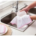 thumbnail image 3 of sruoe Microfiber Cleaning Cloths, Kitchen Dish Cloths Scrubbing, Cleaning Rags, Cleaning Rags Reusable, Kitchen Towel, Car Cleaning, Absorbent Dishcloth for Home Kitchen, 3 of 6