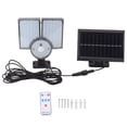 thumbnail image 2 of Outdoor Solar Wall Light, High Conversion Rate 3 Modes Flexible LED Split Solar Outdoor Lights ABS IP65 Weatherproof  For Porches For Gardens, 2 of 8