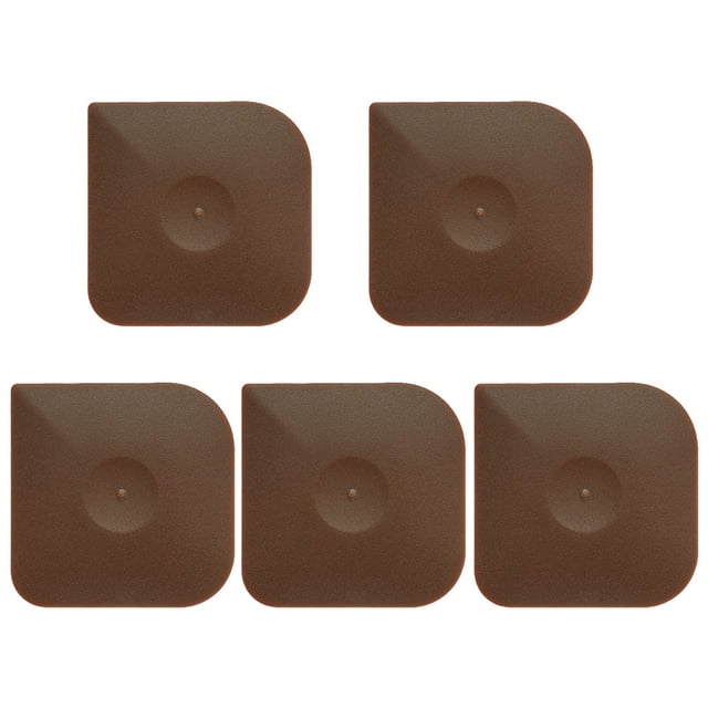 Pan Scraper, 5 Pcs Plastic, Non Scratch for Cast Iron, Pot and Pan Cleaning, Sturdy Scraper Kitchen Tool
