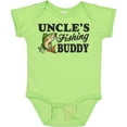 thumbnail image 3 of Inktastic Uncle's Fishing Buddy Boys Baby Bodysuit, 3 of 5