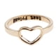 thumbnail image 1 of Anillos de dedo de nudillo Sunnimix Joyería De Mujer Corazón ón Hueco Oro, 1 of 8