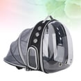 thumbnail image 4 of Shisuyan 1pc Outdoor Pet Cat Backpack Outside Expansion Folding Breathable Mesh Carrier, 4 of 9