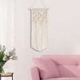 thumbnail image 1 of Macramé Tejido Colgante de Pared Bohemio ar Bohemio Elegante Decoración Artística Geométrica Tejida Hermosa Decoración de Dormitorio C Soledad Tapiz de macramé hecho a mano, 1 of 9