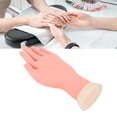 thumbnail image 1 of Mano de Práctica de Umas, Puntas de Unas Multifuncionales Agrenador de Arte Flexible A Mano Para Accessorios, 1 of 7
