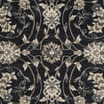 thumbnail image 6 of SAFAVIEH Lyndhurst Janel Traditional Bordered Area Rug, Anthracite/Cream, 4' x 6', 6 of 7