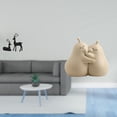 thumbnail image 2 of Sujetalibros de estatua de reno, adornos decorativos de resina y , modernos topes para estantes, adecuados para oficinas, salas de estar, dor, 2 of 8