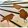 thumbnail image 5 of Bexikou 5 Pcs Metal Rusty Birds Art Decoration for Fence Decorations,Outdoor Metal Birds Craft Statue Ornaments,Garden Yard Art Ornaments,Rusty Birds Fence Art Outdoor and Garden, 5 of 8