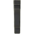 thumbnail image 3 of 1 3/4"W x 7 1/4"D x 9 1/2"H Bedford Wood Vintage Decor Bracket, Black, 3 of 6