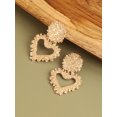 thumbnail image 2 of Boucles d'Oreilles Design pour Femmes en Plaqué Or, 2 of 5