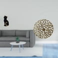 thumbnail image 2 of Figura De Gato De Resina, Escultura Animal Para Entrada, Estantería, Dormitorio, Con Decoraciones De Pared De Metal, Estatua De Hierro Forjado Rústica Escénica, Placa Colgante 3D., 2 of 8