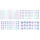 thumbnail image 2 of Pegatinas de estrellas que brillan en la oscuridad para niños | Calcomanías de pared brillantes y que cambian de color para decorar dormitorios, ventanas y fiestas | Decoración fluorescente de cielo, 2 of 5