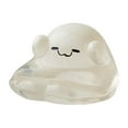 thumbnail image 2 of Cadorn 1 PCS Cute Ghost Figurine Phone Holder, Lazy Ghost Decor for Halloween Desk, Spooky Party Supplies Home Decoration, 2 of 4