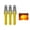 Yellow Steady Light, variant on 3 PCS Battery Not Included Boat Flares, 2026 New Electronic Boat Flare Coast Guard Approved, Waterproof Emergency Signals, Boat Safety Kit for Fishing Nets, Buoys & Boats