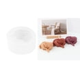 thumbnail image 2 of BQBQERT Lovely Sleep Girl Silicone Mold for Chocolate Decorations Gypsum Soap, 2 of 9