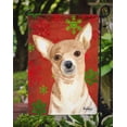 thumbnail image 3 of Carolines Treasures RDR3012GF Rouge Flocon de Neige Chihuahua Drapeau de Noël Jardin Taille, 3 of 3