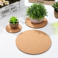 thumbnail image 2 of Pawsdot 9Pcs Round Cork Coasters for Plant Pots Durable Non Slip and DIY Friendly, 2 of 7