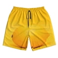 thumbnail image 5 of Goofa Yellow Lemon Printed Mens Swim Trunks Summer Quick Dry Short Beach Swimwear Bathing Suits-Large, 5 of 9