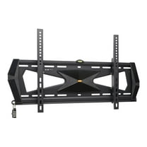 Heavy-Duty Tilt Security Wall Mount for 37" to 80" TVs and Monitors, Flat or Curved Screens, UL Certified