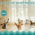 thumbnail image 5 of Interactive Cat Toys for Indoor Cats, Remote Control Automatic Electric Flying Bird Cat Toy, Best Kitten & Adult Cat Enrichment Toy Hanging Electric Kitty Toys for Bored Cats, Light Blue, 5 of 8
