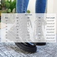 thumbnail image 3 of Viluyesy Womens Combat Boots Round Toe Lug Sole Platform Patent Leather Lace Up Slip Resistant Streetwear Boots Black Size US6, 3 of 9