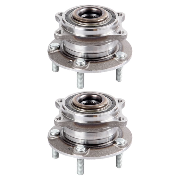 CCIYU 513256 Wheel Hub and Bearing Assembly Replacement Fit For Hyundai SANTA FE GLS V6 2.7L 2656CC VIN D 2007-2008 Wheel Hubs 5 Lugs (2)